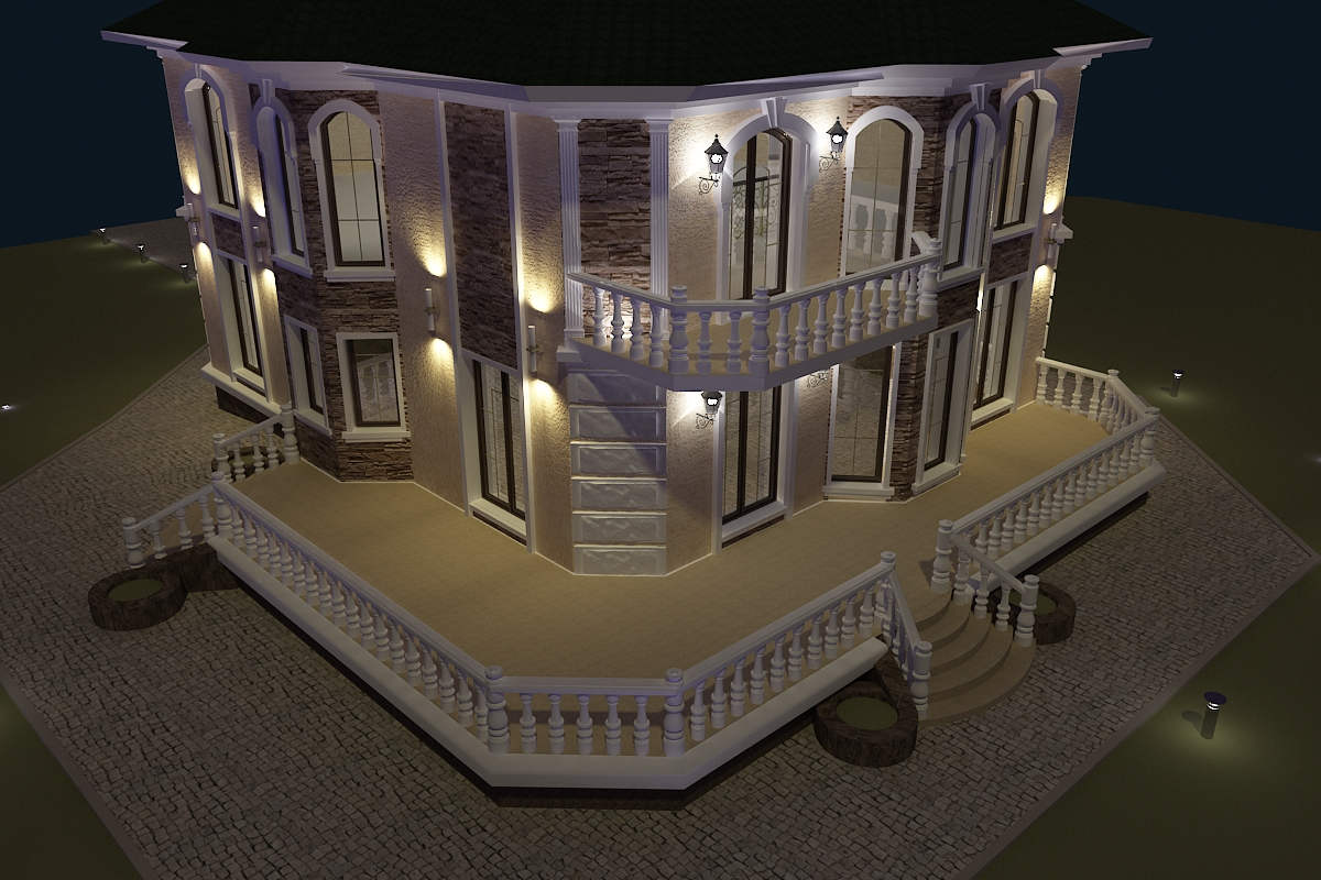 Дизайн дома в классическом стиле в Бобрице