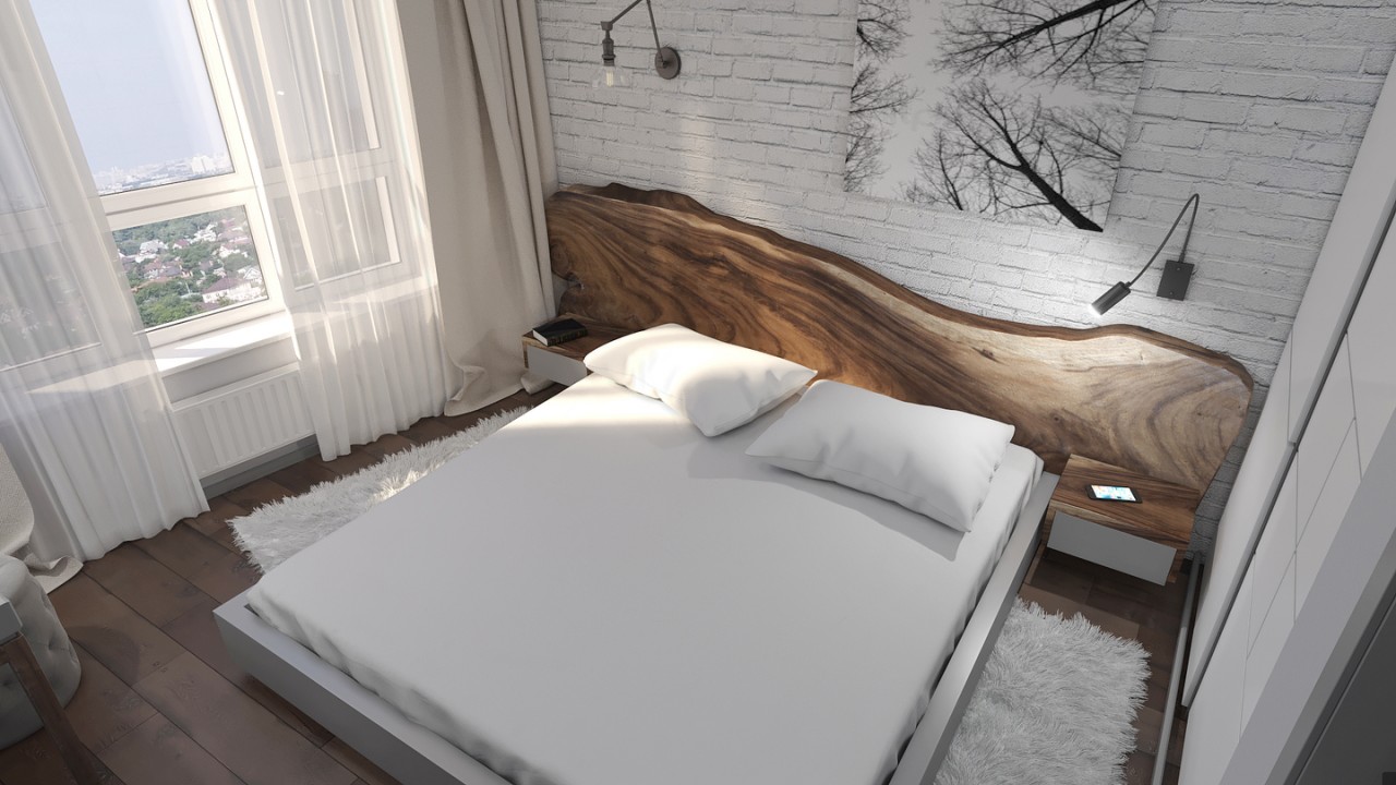 Дизайн спальни в Вишневом