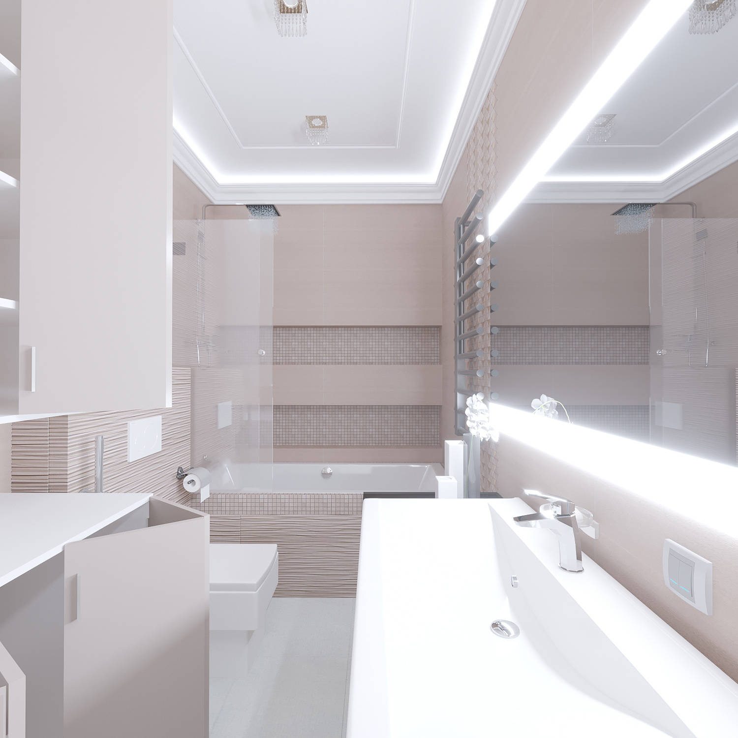 дизайн интерьера Ванная комната