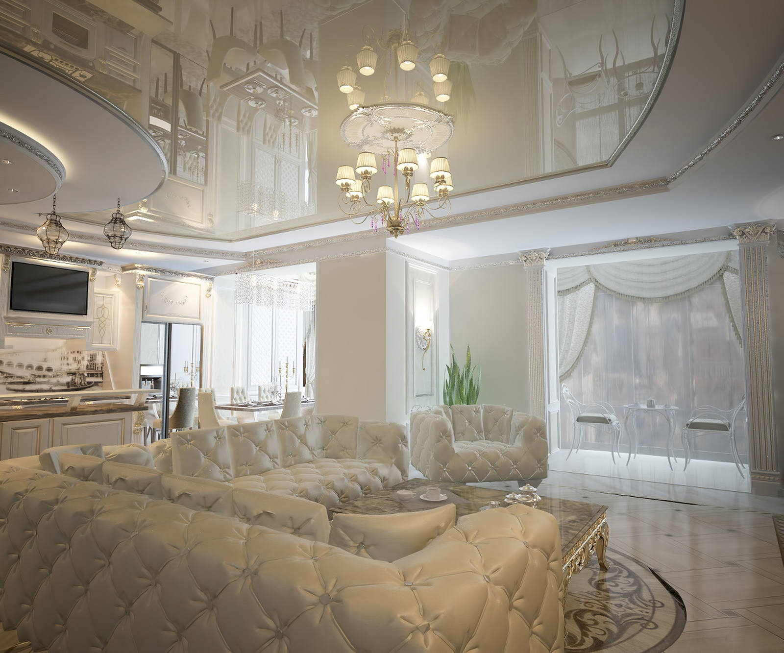 Дизайн интерьера гостиной классика светлый интерьер, молочные цвета